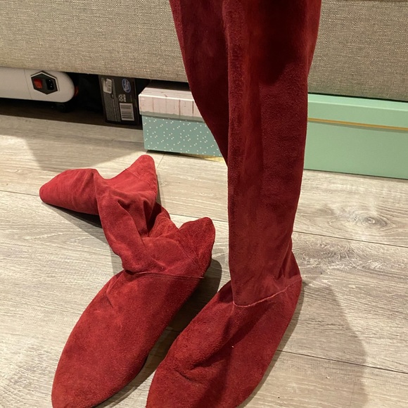 3 pairs of suede boots - Picture 13 of 14